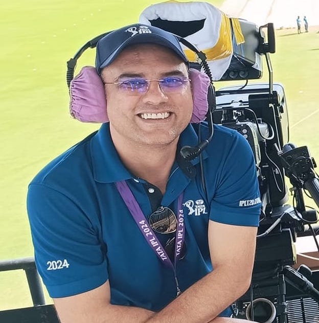 Taqi Raza covering IPL 2024